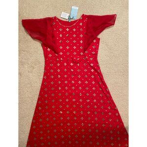 NWT Janasya Red Dress, Size S